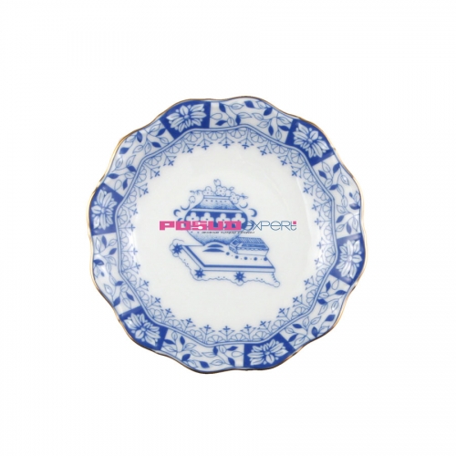 Блюдце для сахара, 9 см, Dorothea China Blau	