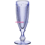 Набор бокалов для шампанского из 4-х штук  ATLANTIS GLASS BICOS 110 мл (сиреневый)