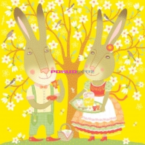 Салфетка 40*40 см, Светлая Пасха